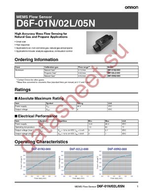 D6F-01N2-000 datasheet  